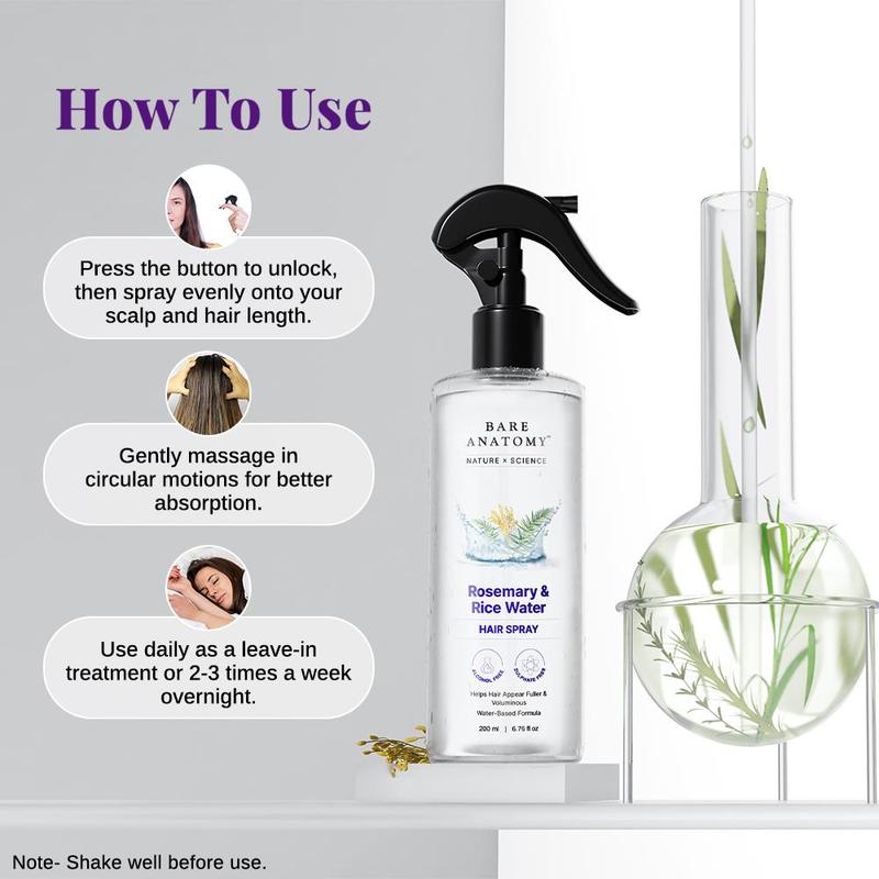 Rosemary Water with Rice Water Extract