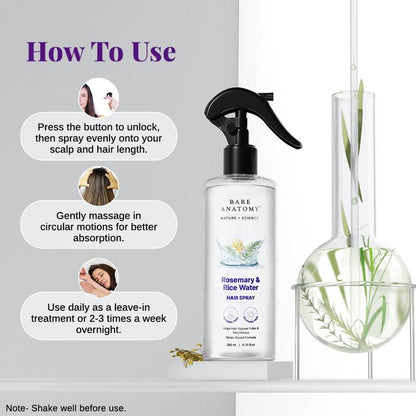 Rosemary Water with Rice Water Extract